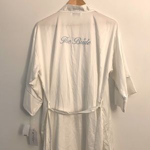 Bride satin robe - brand new with tags
